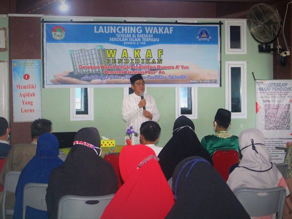 Launching Wakaf Pendidikan SIT Qurrota A'yun Abepura Kota Jayapura Papua